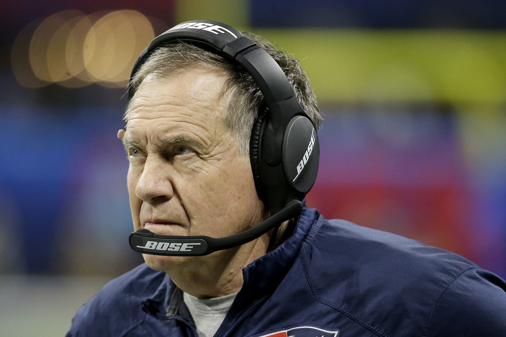 Patriots Rams Super Bowl Football